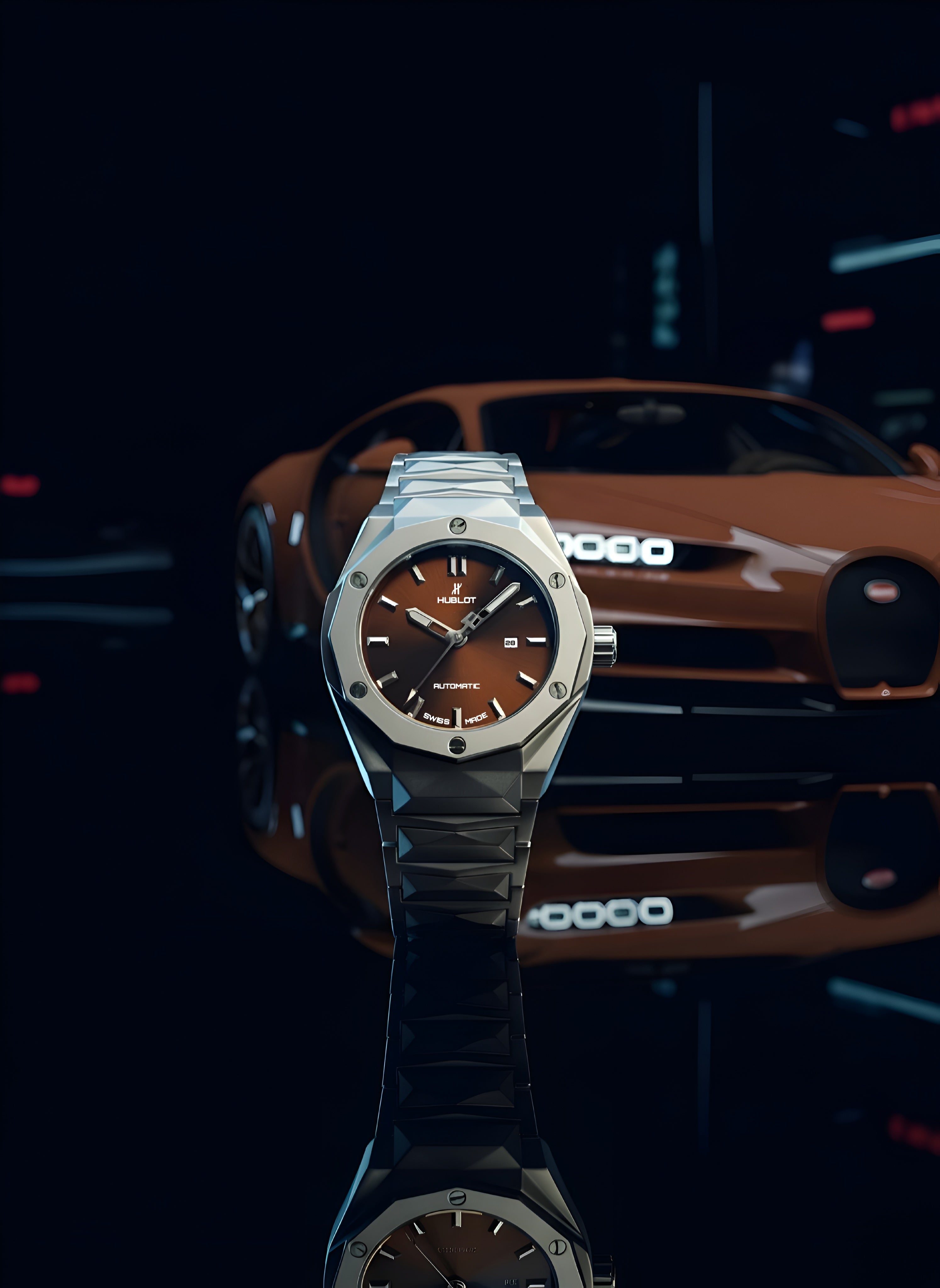 Luxury Hublot-Inspired Automatic Watch for Men Pakistan