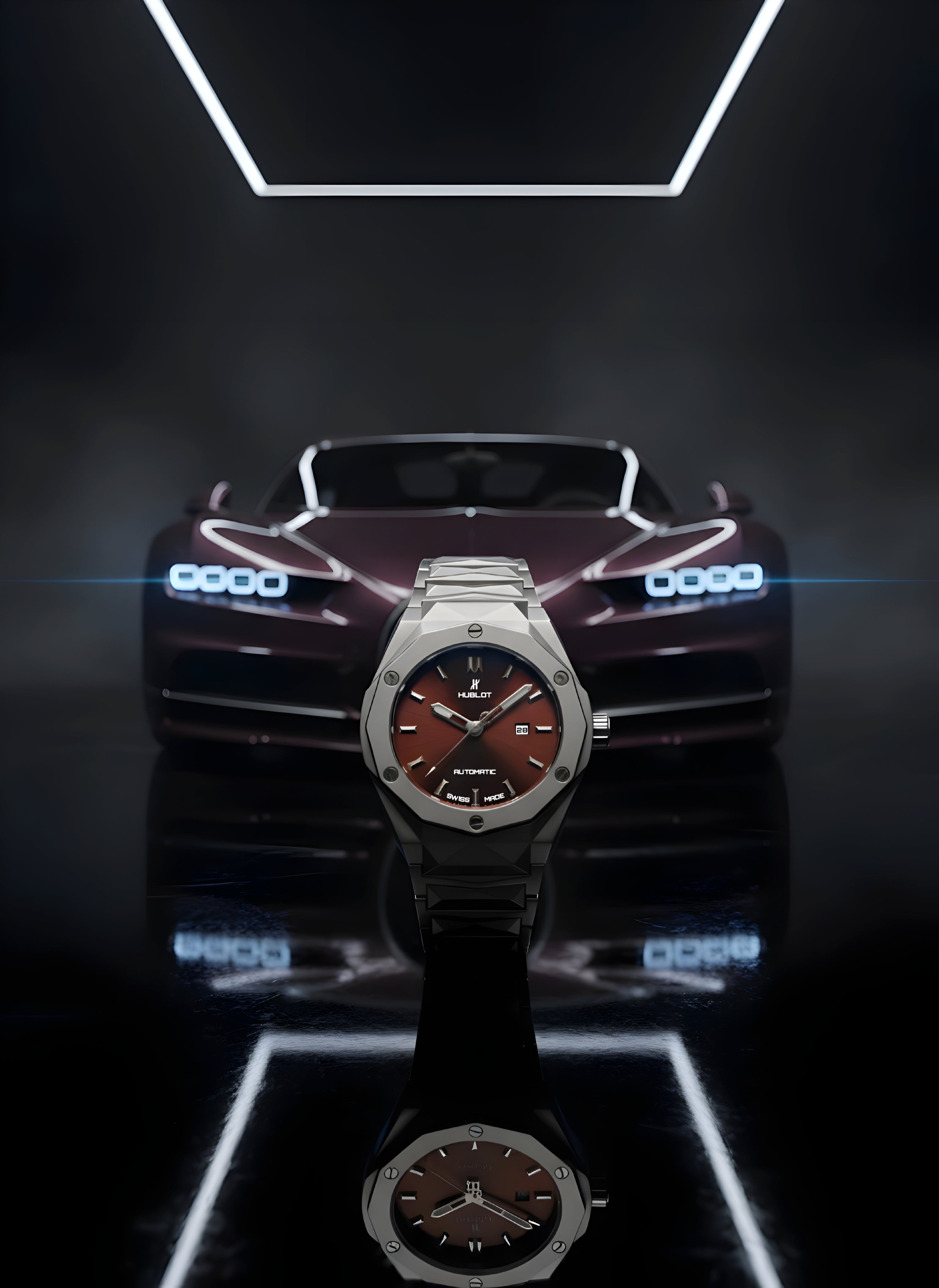 Luxury Hublot-Inspired Automatic Watch for Men Pakistan