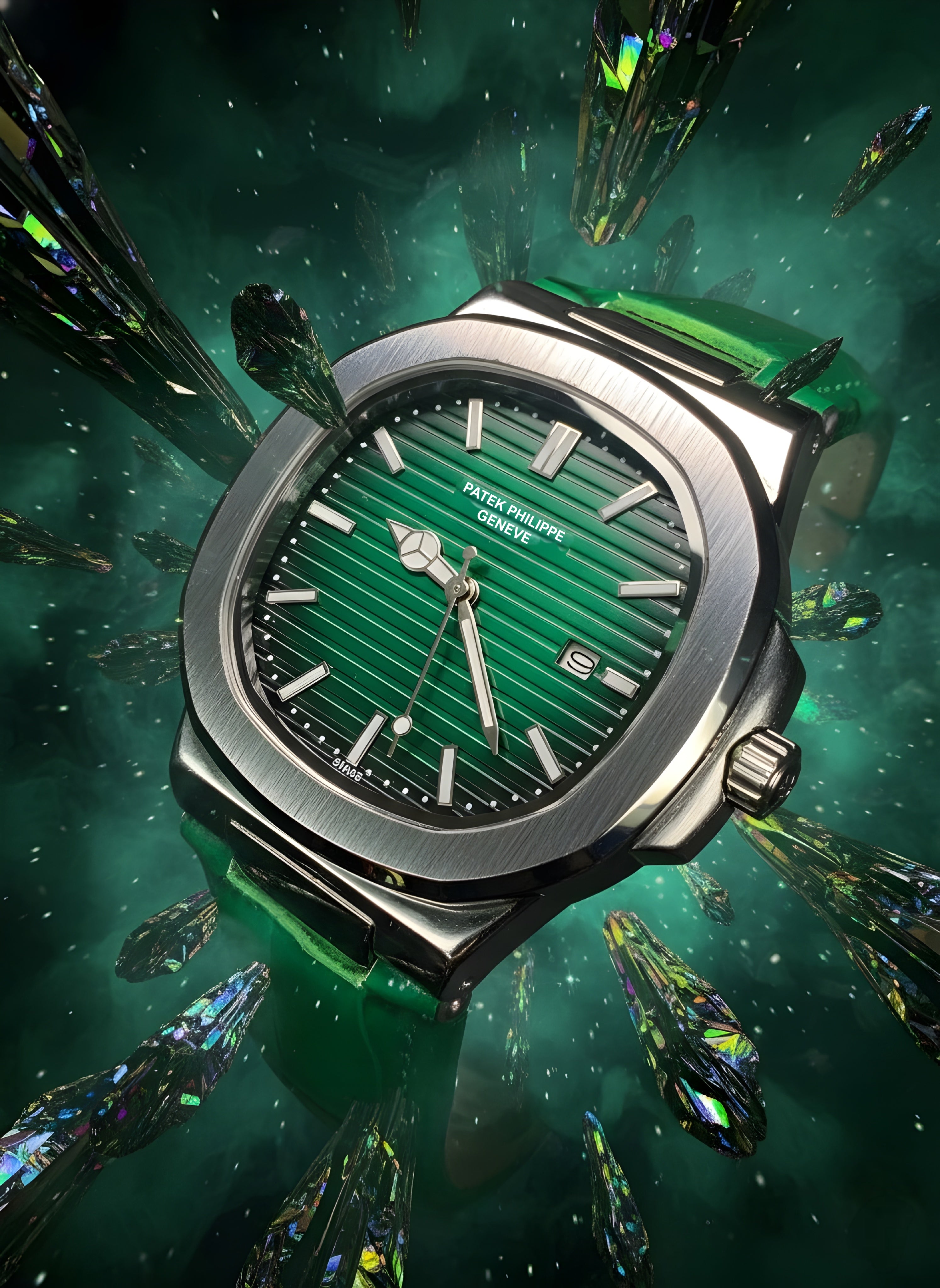 Patek Philippe Nautilus 5711 (Geneve) Green Dial First Copy Master Quality in Pakistan