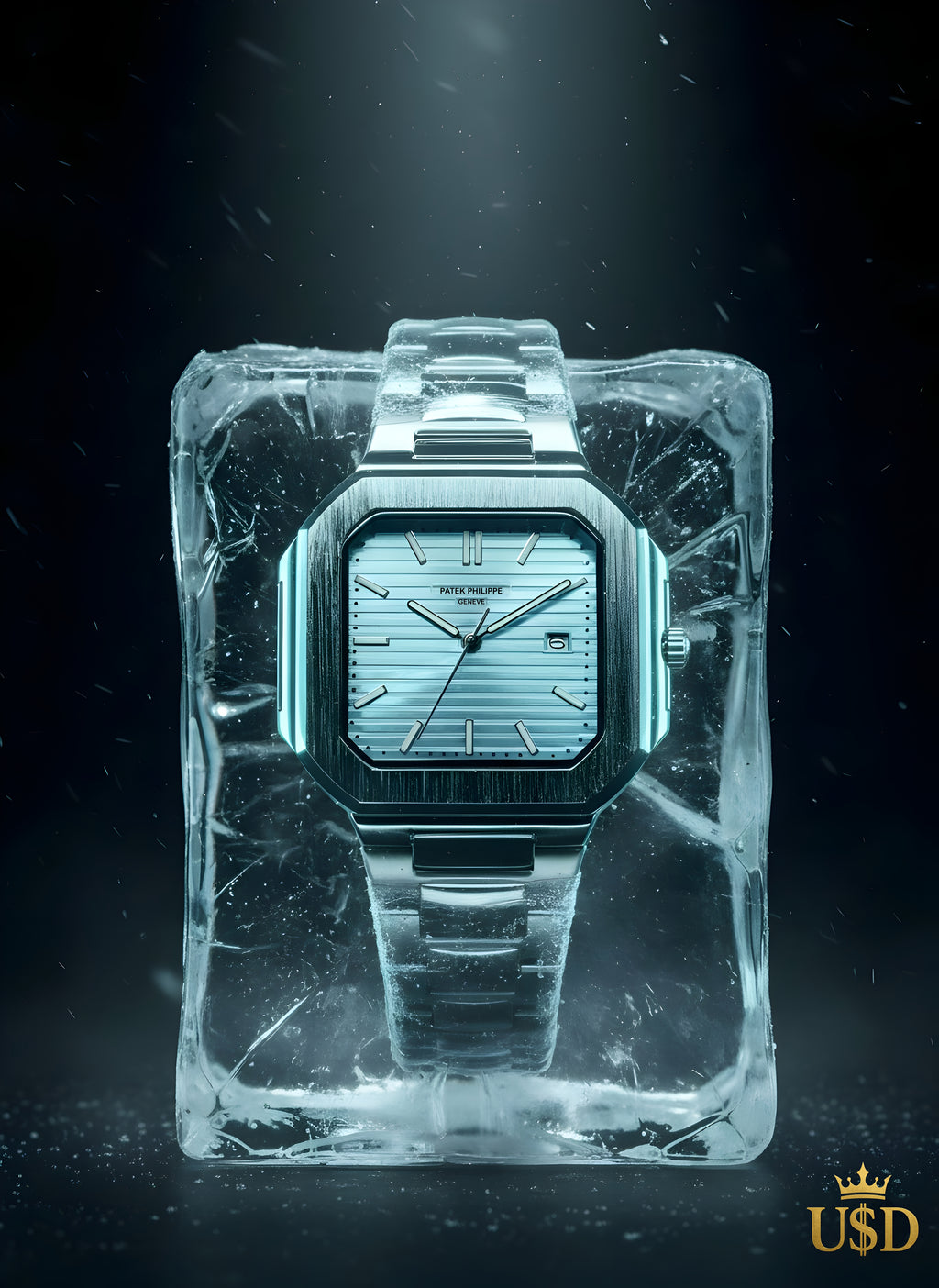 Cubitus 5821/1A - Tiffany Blue Dial - Master Edition - 45mm Steel