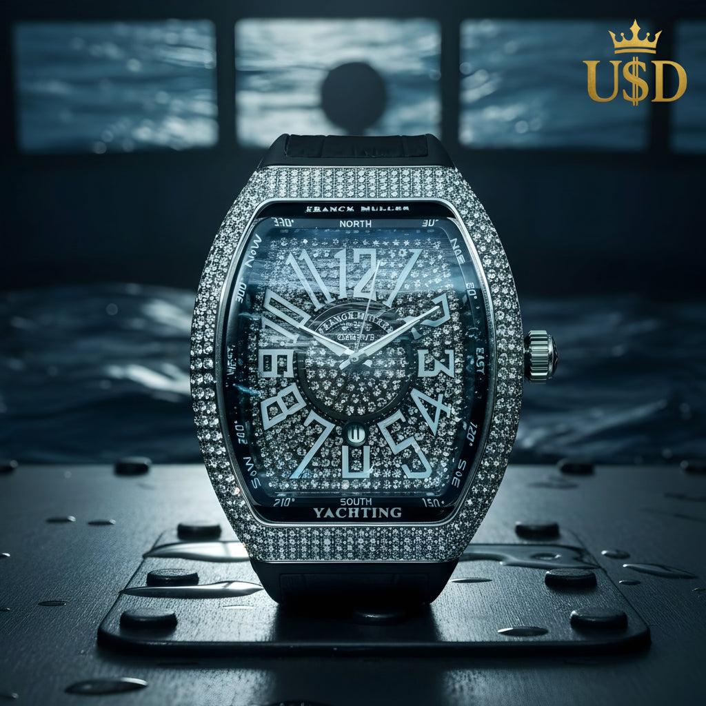 Franck Muller Vanguard Yachting V45 – Stealth Black Dial – Master Edition